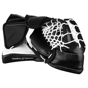 Lovilka za vratarja Bauer Supreme MVPRO White/Black Intermediate za levo roko (običajno)