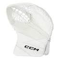 Lovilka za vratarja CCM Axis 2 white/white/white/white Senior za levo roko (regular)