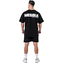 Majica Nebbia GYM ESSENTIALS Oversized T-shirt 381 black