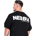 Majica Nebbia GYM ESSENTIALS Oversized T-shirt 381 black