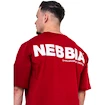 Majica Nebbia GYM ESSENTIALS Oversized T-shirt 381 red