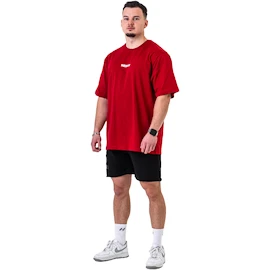 Majica Nebbia GYM ESSENTIALS Oversized T-shirt 381 red