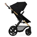 Mestni otroški voziček Kinderkraft Moov 2 3in1 Pure Black Eva Wheels