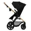 Mestni otroški voziček Kinderkraft Moov 2 3in1 Pure Black Eva Wheels
