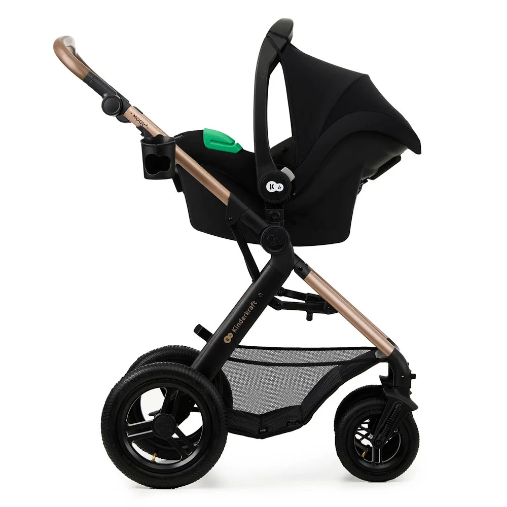 Mestni otroški voziček Kinderkraft Moov 2 Air 3In1 Sand Beige