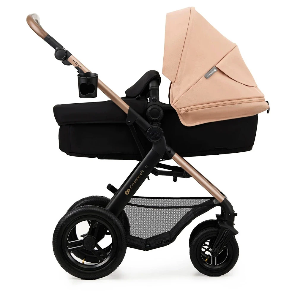 Mestni otroški voziček Kinderkraft Moov 2 Air 3In1 Sand Beige