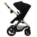 Mestni otroški voziček Kinderkraft Moov 2 XL Pure Black