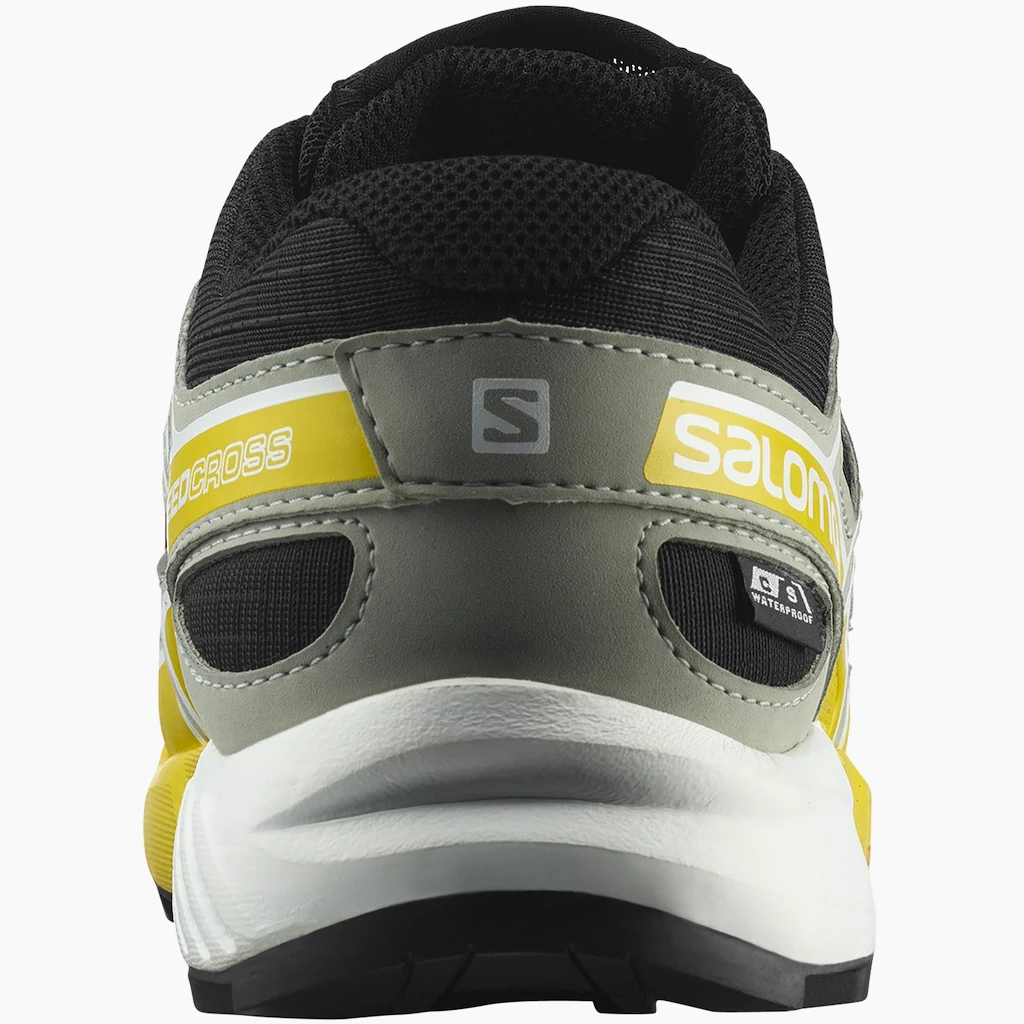 Mladinska tekaška obutev Salomon CSWP Black/Wrough Iron