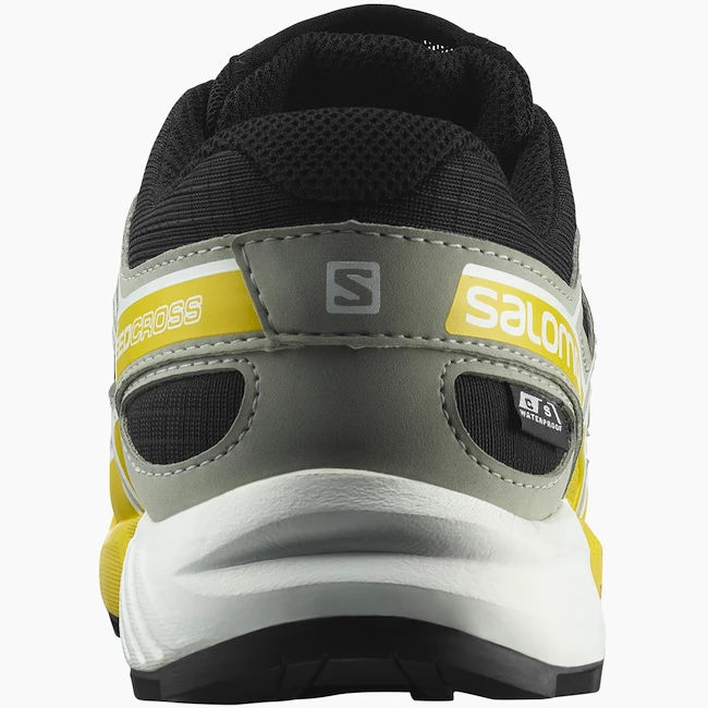 Mladinska tekaška obutev Salomon CSWP Black/Wrough Iron