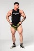 Moška brezrokavna majica Nebbia  Gym Tank Top FLEXIN' 360 Black