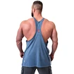 Moška brezrokavna majica Nebbia NEBBIA x OLYMPIA Washed Muscle Back Stringer GOLDEN AGE 791 blue