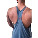 Moška brezrokavna majica Nebbia NEBBIA x OLYMPIA Washed Muscle Back Stringer GOLDEN AGE 791 blue