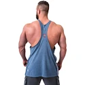 Moška brezrokavna majica Nebbia NEBBIA x OLYMPIA Washed Muscle Back Stringer GOLDEN AGE 791 blue