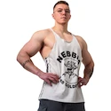 Moška brezrokavna majica Nebbia NEBBIA x OLYMPIA Washed Muscle Back Stringer GOLDEN AGE 791 light grey