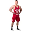 Moška brezrokavna majica Nebbia NEBBIA x OLYMPIA Washed Muscle Back Stringer GOLDEN AGE 791 red