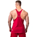 Moška brezrokavna majica Nebbia NEBBIA x OLYMPIA Washed Muscle Back Stringer GOLDEN AGE 791 red