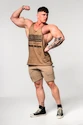 Moška brezrokavna majica Nebbia  Washed-off Oversized Stringer MAX OUT 359 Light Brown