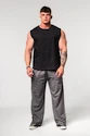 Moška brezrokavna majica Nebbia  Washed-off Tank Top BEASTIN' 361 Black