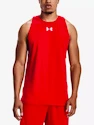 Moška brezrokavna majica Under Armour  BASELINE COTTON TANK-RED  XL