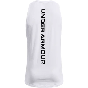 Moška brezrokavna majica Under Armour  BASELINE COTTON TANK White  S