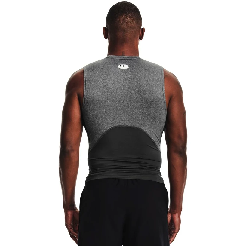 Moška brezrokavna majica Under Armour HeatGear Comp SL Grey