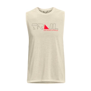 Moška brezrokavna majica Under Armour  UA Run Trail Tank -BRN