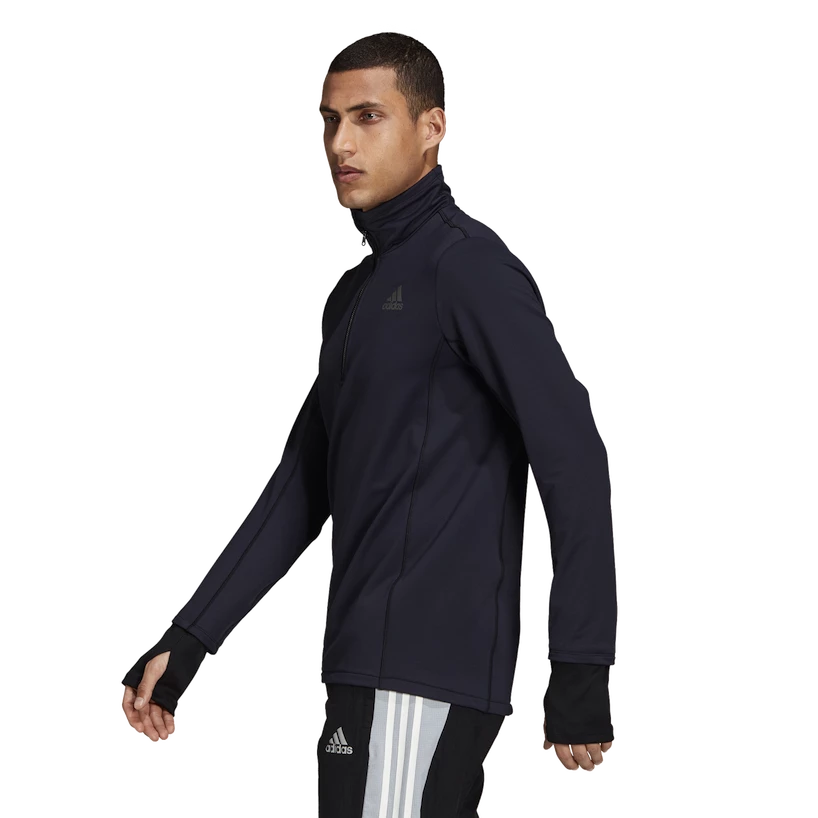Moška bunda adidas  Cold.Rdy Running Cover Up Black S