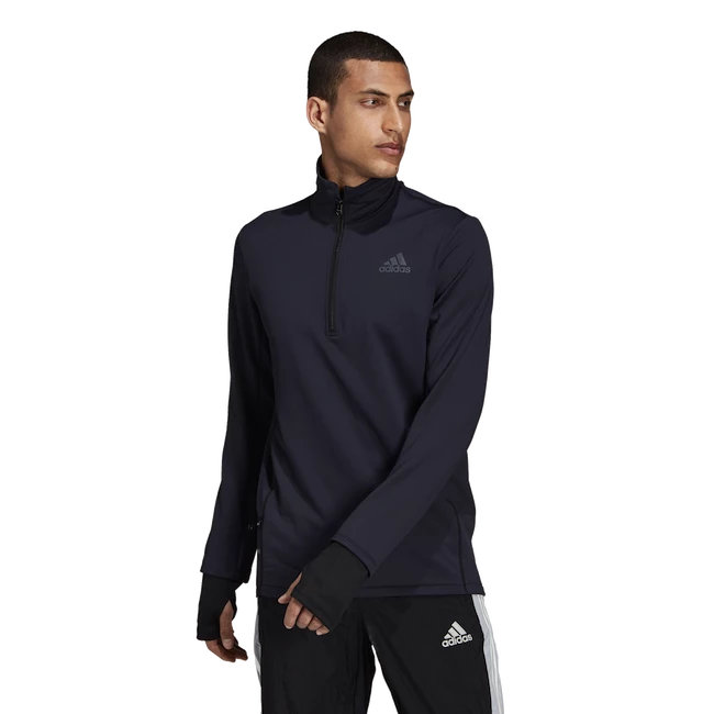 Moška bunda adidas  Cold.Rdy Running Cover Up Black S