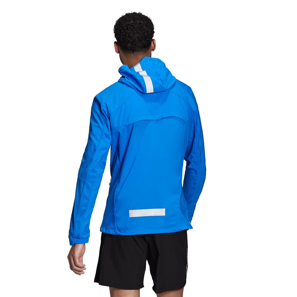Moška bunda adidas  Marathon Jacket Blue Rush