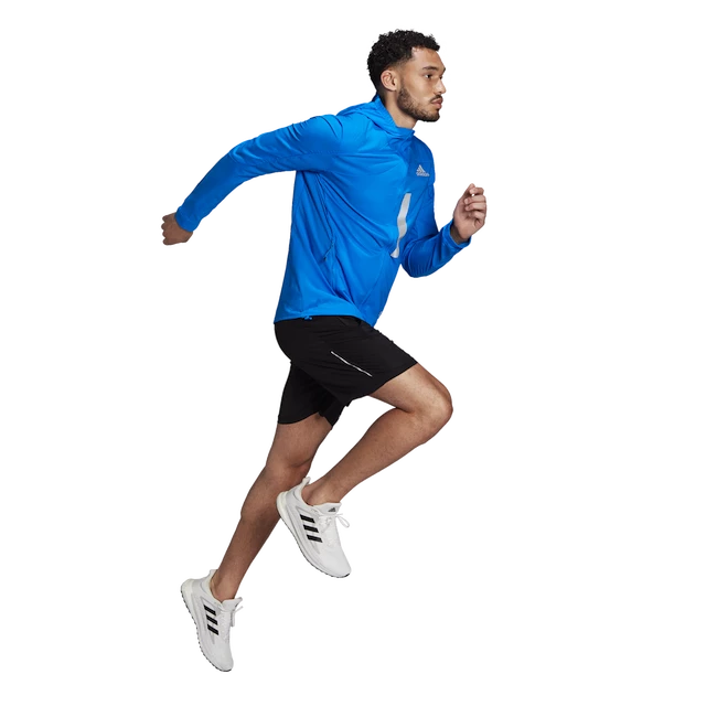 Moška bunda adidas  Marathon Jacket Blue Rush