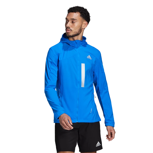 Moška bunda adidas  Marathon Jacket Blue Rush