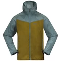 Moška bunda Bergans  Microlight Jacket Olive Green/Smoke Blue L