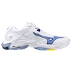 Moška dvoranska obutev Mizuno  Wave Lightning Z8 White/Bellwether Blue