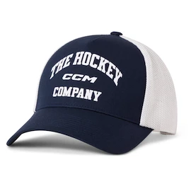 Moška kapa s ščitnikom CCM Athleisure Trucker Navy