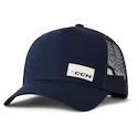 Moška kapa s ščitnikom CCM  Casual Navy