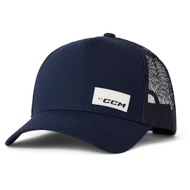 Moška kapa s ščitnikom CCM Casual Navy