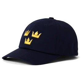 Moška kapa s ščitnikom CCM Flag Hood Team SWE Navy
