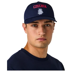Moška kapa s ščitnikom CCM  Flag Team CZE Navy