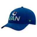 Moška kapa s ščitnikom Fanatics  Authentic Pro Locker Room Structured Adjustable Cap NHL Vancouver Canucks