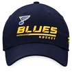 Moška kapa s ščitnikom Fanatics  Authentic Pro Locker Room Unstructured Adjustable Cap NHL St. Louis Blues
