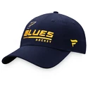 Moška kapa s ščitnikom Fanatics  Authentic Pro Locker Room Unstructured Adjustable Cap NHL St. Louis Blues