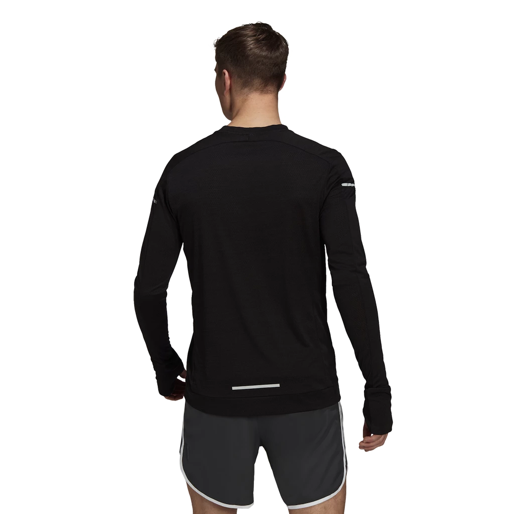 Moška majica adidas  Cooler LS Black