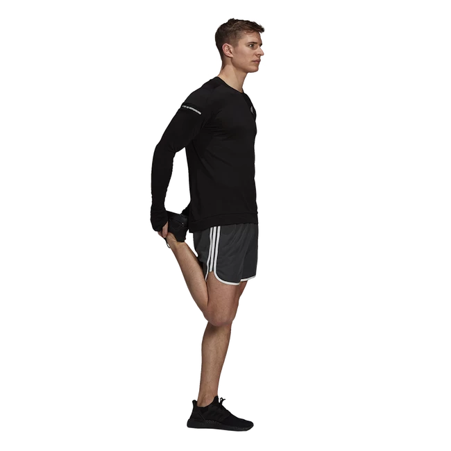 Moška majica adidas  Cooler LS Black