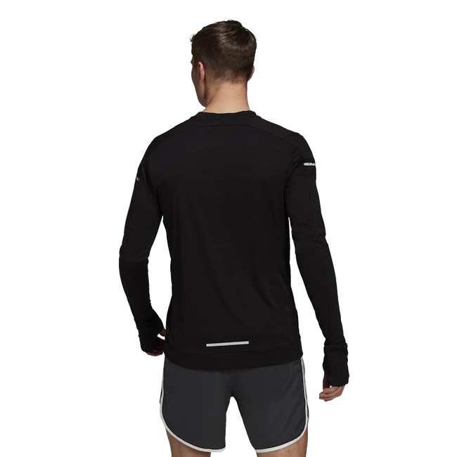 Moška majica adidas  Cooler LS Black