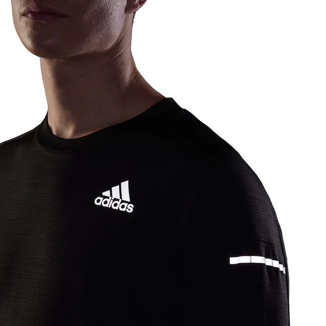 Moška majica adidas  Cooler LS Black