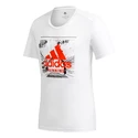 Moška majica adidas  Fast GFX white