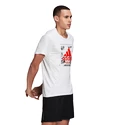 Moška majica adidas  Fast GFX white