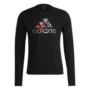Moška majica adidas  Fast Graphic LS Tee Black