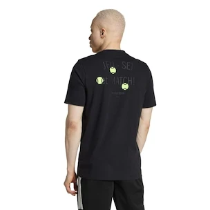 Moška majica adidas  Jeu Graphic Tee Black