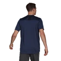 Moška majica adidas  Primeblue Designed 2 Move Sport 3-Stripes Tee Crew Navy
